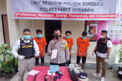 Tawuran Dini Hari di Sukolilo, Polisi Amankan Dua Pelaku, Lainnya Kabur