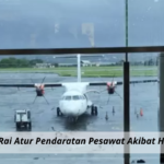 Bandara Ngurah Rai Atur Pendaratan Pesawat Akibat Hujan Lebat di Bali