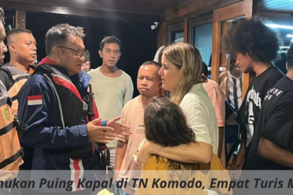 Tim SAR Temukan Puing Kapal di TN Komodo, Empat Turis Masih Hilang