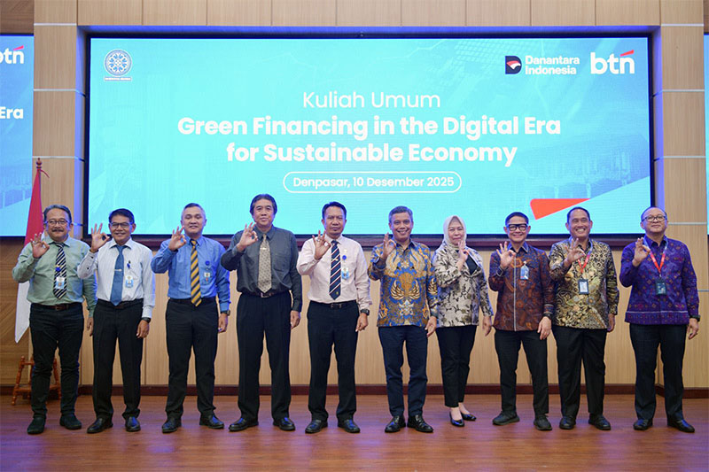 BTN Hadir di Unud untuk Dorong Literasi Pembiayaan Hijau