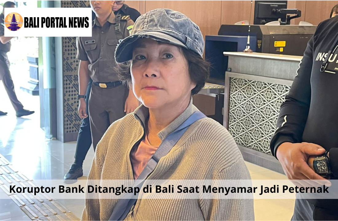 Koruptor Bank Ditangkap di Bali Saat Menyamar Jadi Peternak
