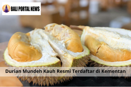 Durian Mundeh Kauh Resmi Terdaftar di Kementan