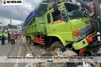Kecelakaan Di Daerah Kuta Selatan Bali Korban Meninggal Di Duga Rem Blong