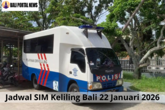 Jadwal SIM Keliling Bali 22 Januari 2026