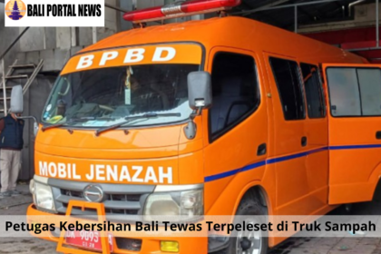 Petugas Kebersihan Bali Tewas Terpeleset di Truk Sampah