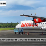 Wings Air Mendarat Darurat di Bandara Maumere