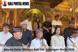 Aturan Ketat Wisman Bali Cek Tabungan Mulai 2026