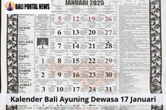 Kalender Bali Ayuning Dewasa 17 Januari