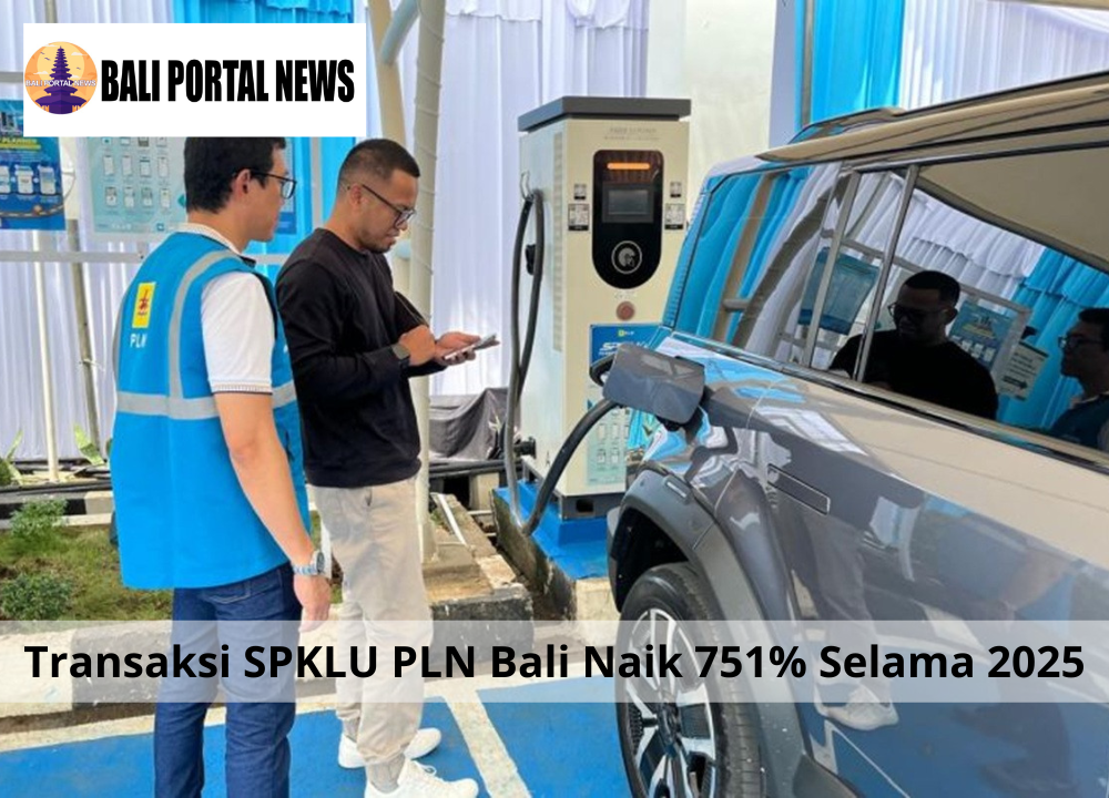 Transaksi SPKLU PLN Bali Naik 751% Selama 2025