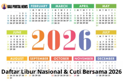 Daftar Libur Nasional & Cuti Bersama 2026