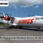 Wings Air Kupang Ende Mendarat Darurat di Labuan Bajo