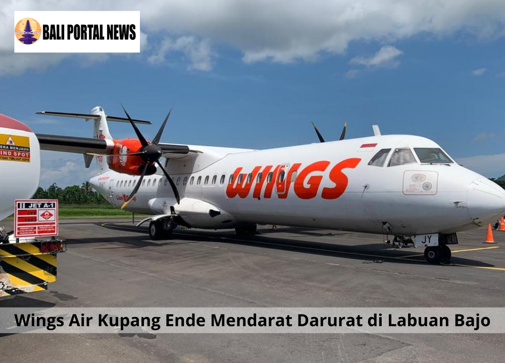 Wings Air Kupang Ende Mendarat Darurat di Labuan Bajo