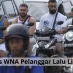 Tindak Tegas WNA Pelanggar Lalu Lintas di Bali