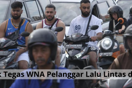 Tindak Tegas WNA Pelanggar Lalu Lintas di Bali