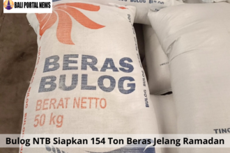 Bulog NTB Siapkan 154 Ton Beras Jelang Ramadan