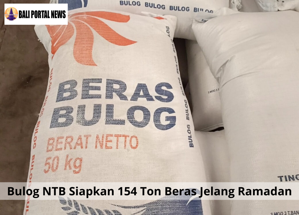Bulog NTB Siapkan 154 Ton Beras Jelang Ramadan