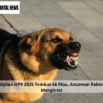 Kasus Gigitan HPR 2025 Tembus 66 Ribu, Ancaman Rabies Masih Mengintai