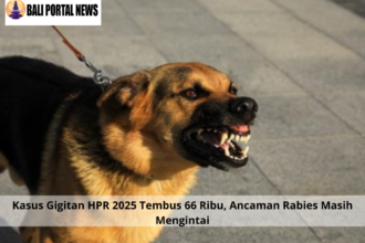 Kasus Gigitan HPR 2025 Tembus 66 Ribu, Ancaman Rabies Masih Mengintai