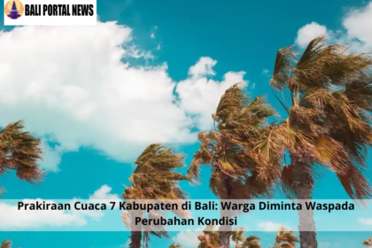 Prakiraan Cuaca 7 Kabupaten di Bali: Warga Diminta Waspada Perubahan Kondisi