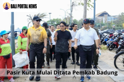 Pasir Kuta Mulai Ditata Pemkab Badung