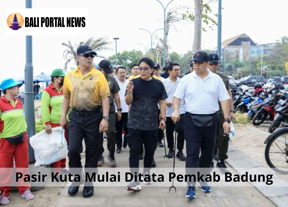 Pasir Kuta Mulai Ditata Pemkab Badung