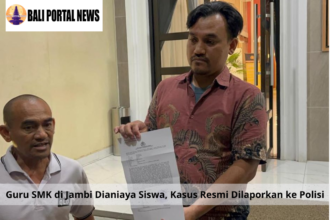Guru SMK di Jambi Dianiaya Siswa, Kasus Resmi Dilaporkan ke Polisi