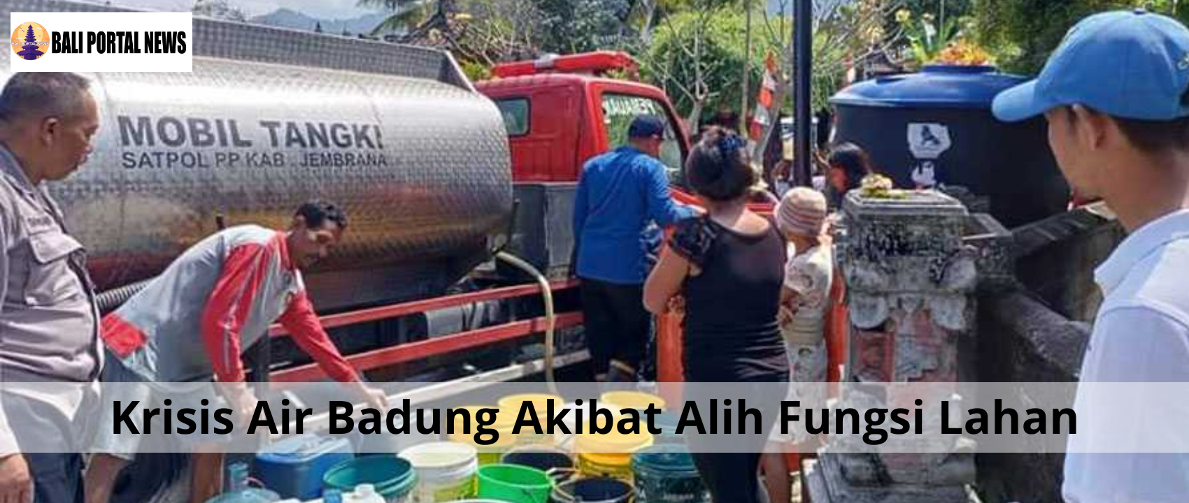 Krisis Air Badung Akibat Alih Fungsi Lahan