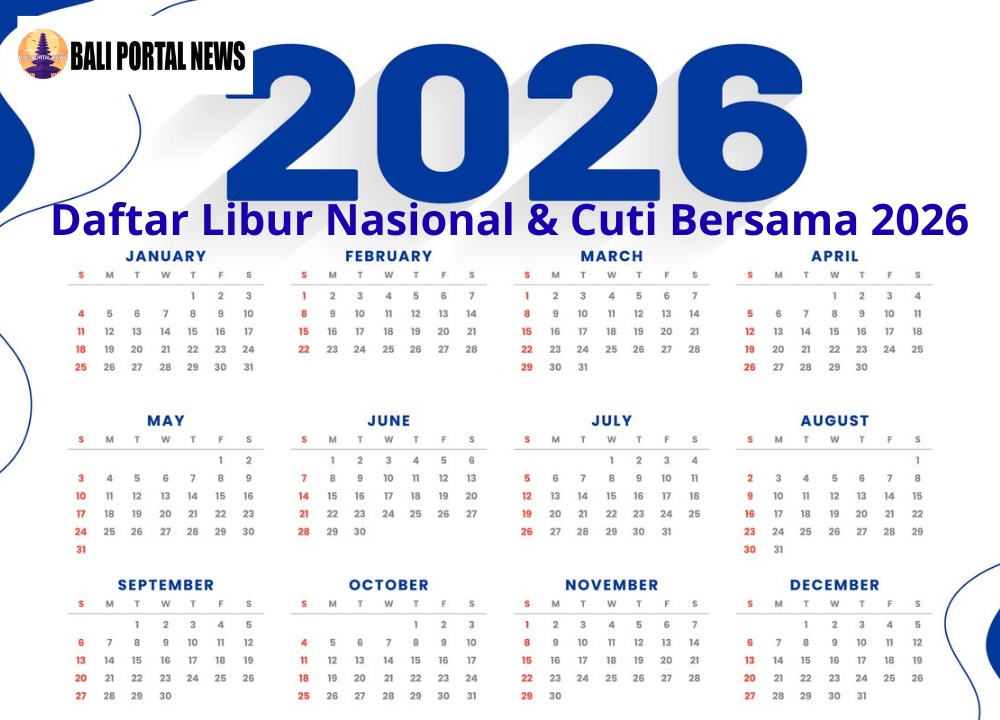 Daftar Libur Nasional & Cuti Bersama 2026
