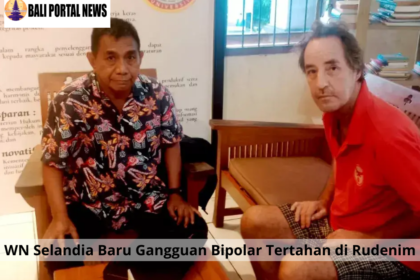 WN Selandia Baru Gangguan Bipolar Tertahan di Rudenim