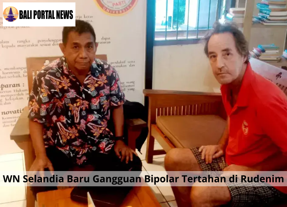 WN Selandia Baru Gangguan Bipolar Tertahan di Rudenim