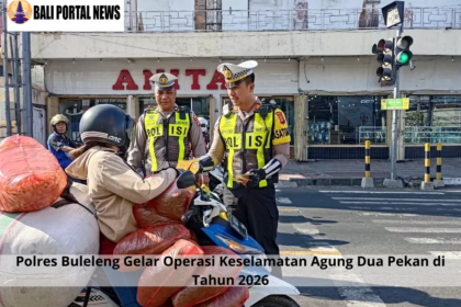 Polres Buleleng Gelar Operasi Keselamatan Agung Dua Pekan di Tahun 2026
