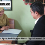 Gerakan Ayah Ambil Rapor Mulai Digalakkan di Denpasar