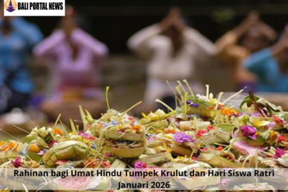 Rahinan bagi Umat Hindu Tumpek Krulut dan Hari Siswa Ratri Januari 2026