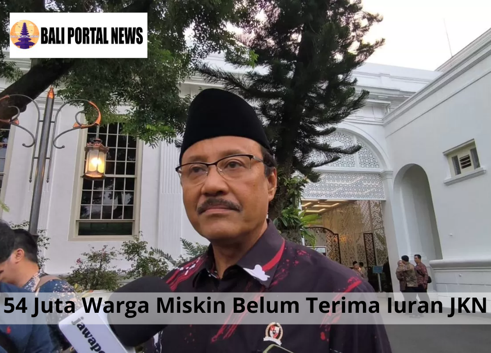 54 Juta Warga Miskin Belum Terima Iuran JKN