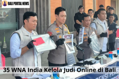 35 WNA India Kelola Judi Online di Bali