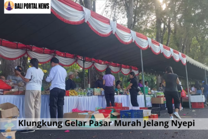 Klungkung Gelar Pasar Murah Jelang Nyepi