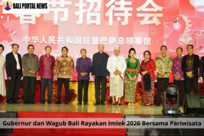 Gubernur dan Wagub Bali Rayakan Imlek 2026 Bersama Pariwisata