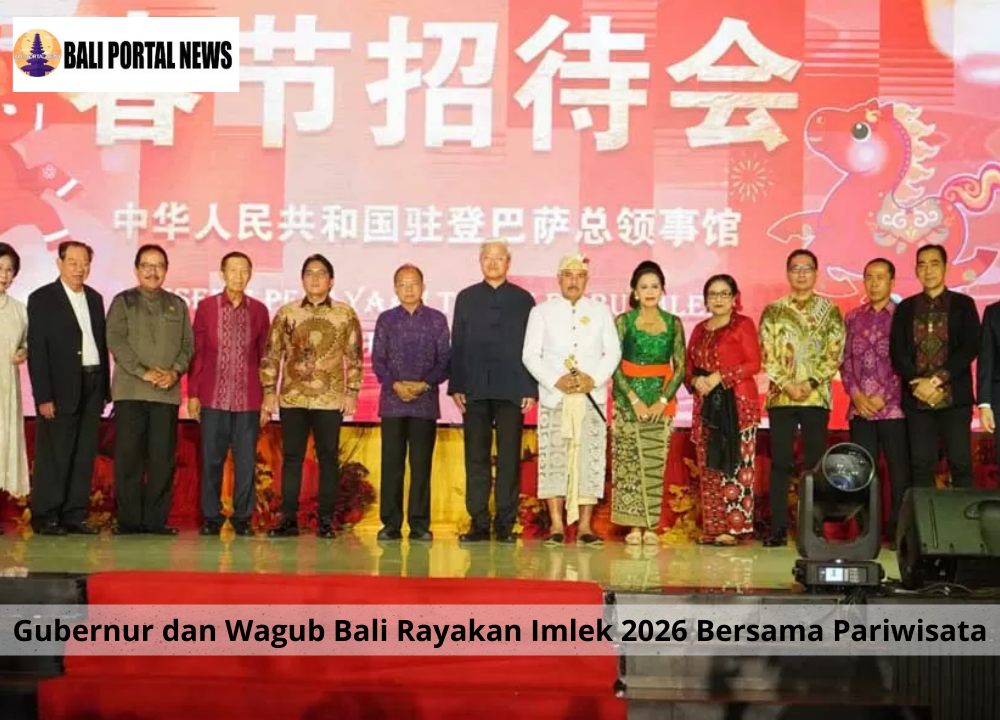 Gubernur dan Wagub Bali Rayakan Imlek 2026 Bersama Pariwisata