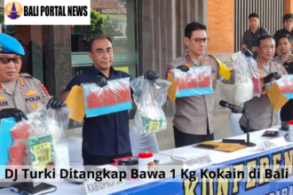 DJ Turki Ditangkap Bawa 1 Kg Kokain di Bali