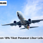 Diskon 18% Tiket Pesawat Libur Lebaran