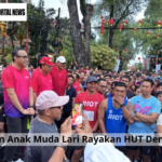 Ribuan Anak Muda Lari Rayakan HUT Denpasar