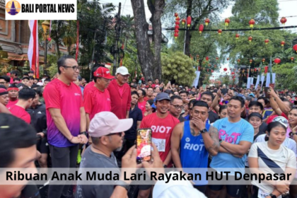 Ribuan Anak Muda Lari Rayakan HUT Denpasar