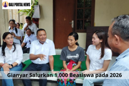 Gianyar Salurkan 1.000 Beasiswa pada 2026
