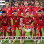Indonesia vs Saint Kitts FIFA Series 2026 Jakarta