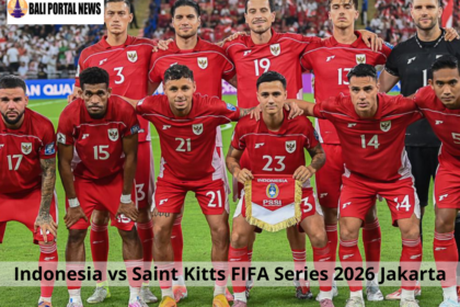 Indonesia vs Saint Kitts FIFA Series 2026 Jakarta