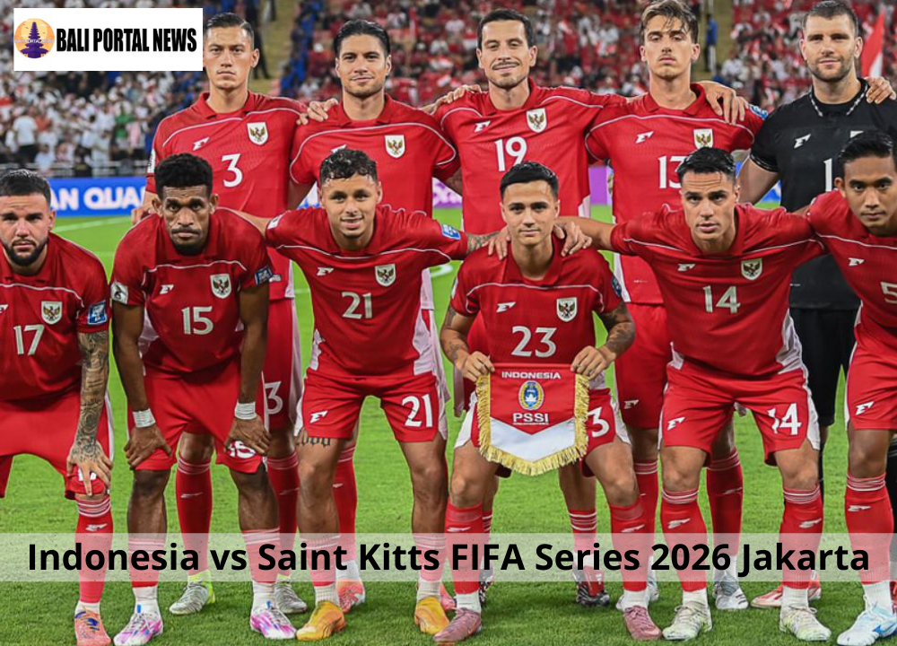 Indonesia vs Saint Kitts FIFA Series 2026 Jakarta