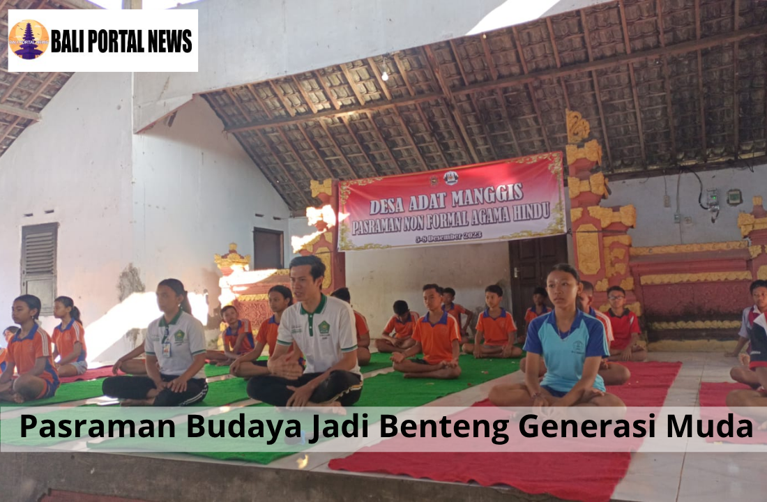 Pasraman Budaya Jadi Benteng Generasi Muda