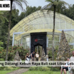 Pengunjung Datangi Kebun Raya Bali saat Libur Lebaran 2026