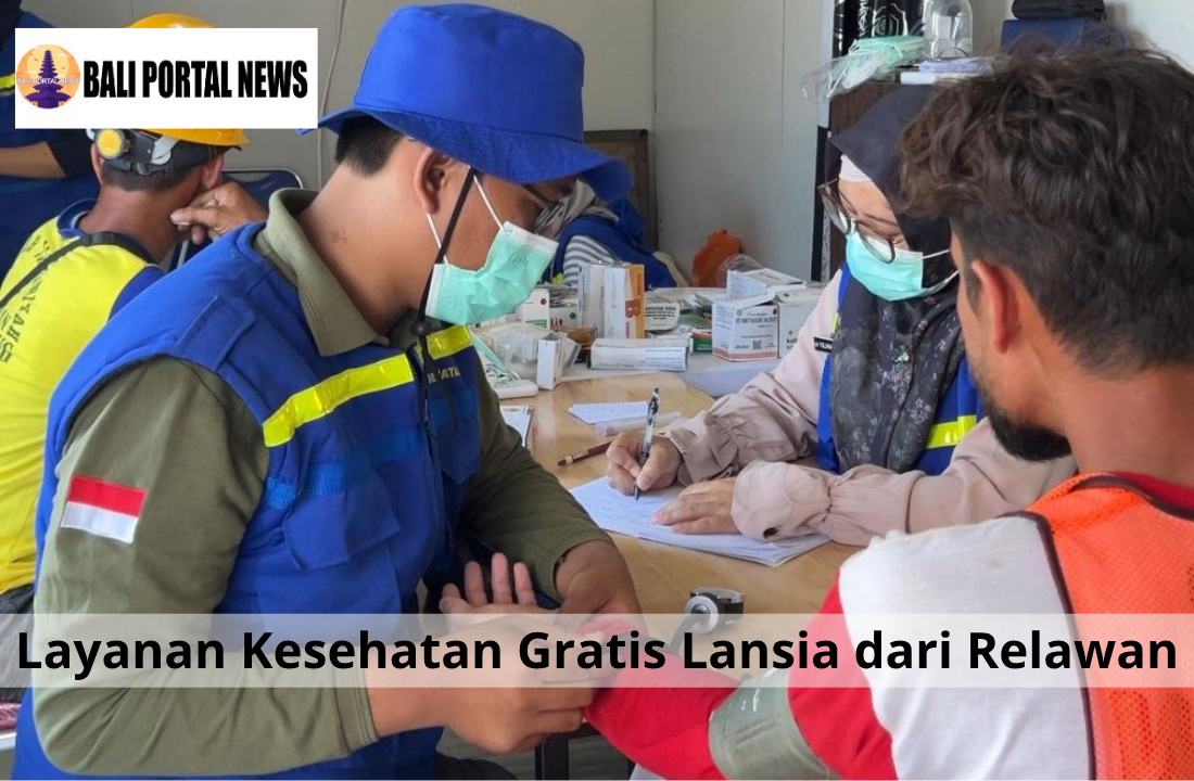 Layanan Kesehatan Gratis Lansia dari Relawan