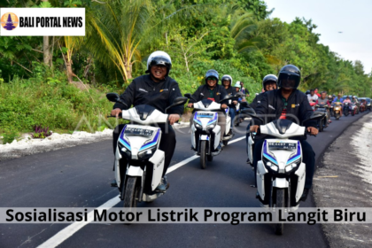 Sosialisasi Motor Listrik Program Langit Biru